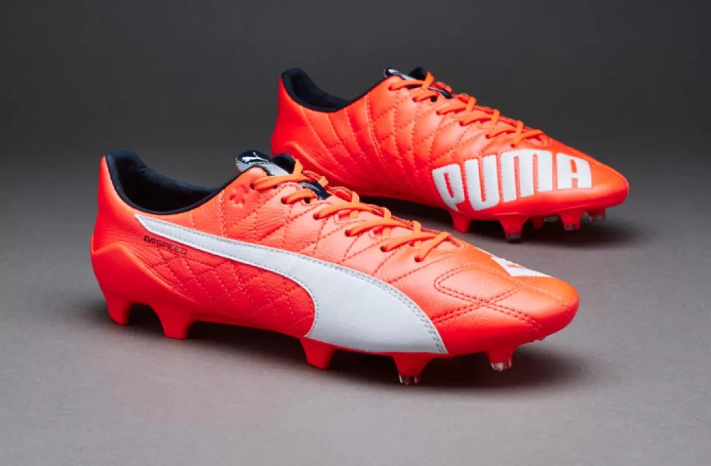 Puma EvoSpeed 1.3 SL Leather FG/профессиональные бутсы кожа